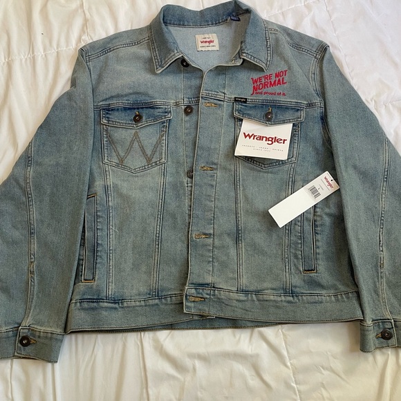 Wrangler Other - Wrangler Blue Denim Jacket NEW
